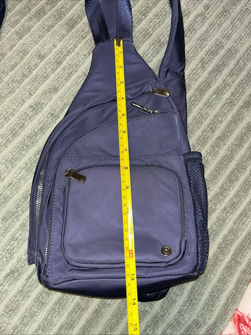 House of Harlow 1960 gray Sling Backpack